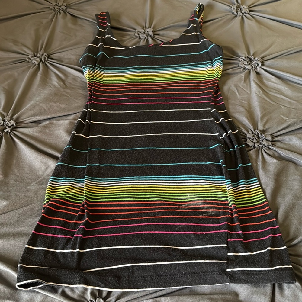 Cute mini multi color dress